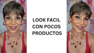 LOOK FACIL, CON POCOS PRODUCTOS.