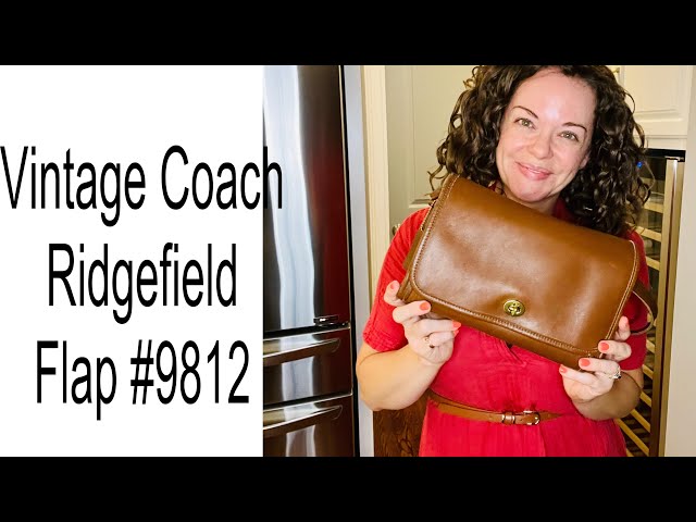 Vintage Coach Ridgefield Flap #9812 Bag Talk - YouTube