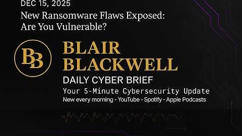 New Ransomware Flaws Exposed: Are You Vulnerable?