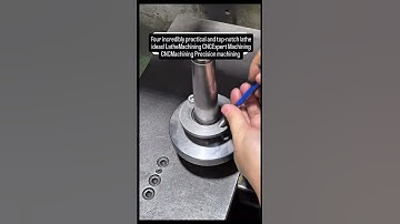 Four incredibly practical and top-notch lathe ideas! LatheMachining CNCExpert Machining Precision