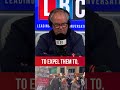 &#39;They should be deported...even if they&#39;re British&#39; | LBC caller&#39;s unique solution to chanting...