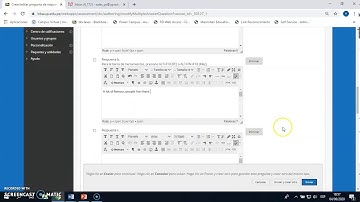 Cómo crear Pregunta   Respuesta Múltiple en Bb
