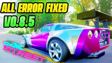 CarX STREET UPDATE 0.8.5 ANDROID | GAMEPLAY - BLACK SCREEN FIXED (Max Graphics)