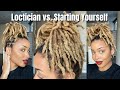 Going to a Loctician vs. Starting Locs Yourself + Tips | With Time Stamps