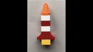 How To Make: Super Simple LEGO Duplo Rocket