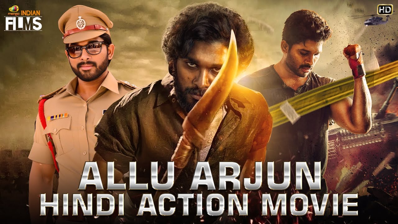 Allu Arjun Hindi Dubbed Action Movie South Indian Hindi Dubbed Action