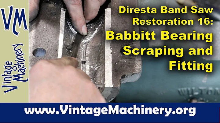 Diresta Bandsaw Restoration 16: Finishing the Bott...