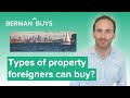 What type of properties can foreign investors purchase in Australia? | Berman Buys