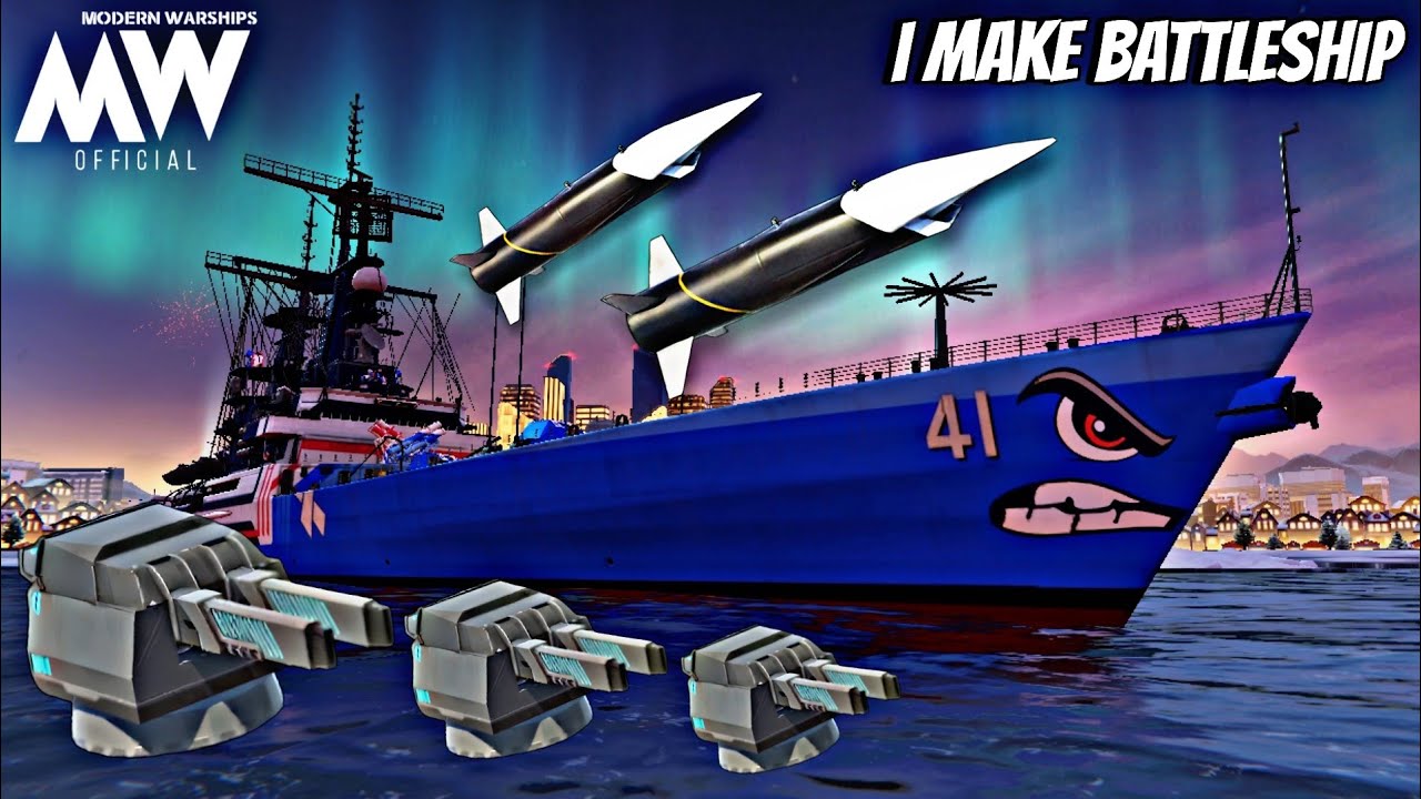 USS Arkansas with this build🔥like a battleship💀- Modern Warships