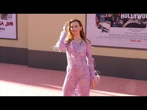 Natasha Bassett "Once Upon a Time in Hollywood" World Premiere Red Carpet