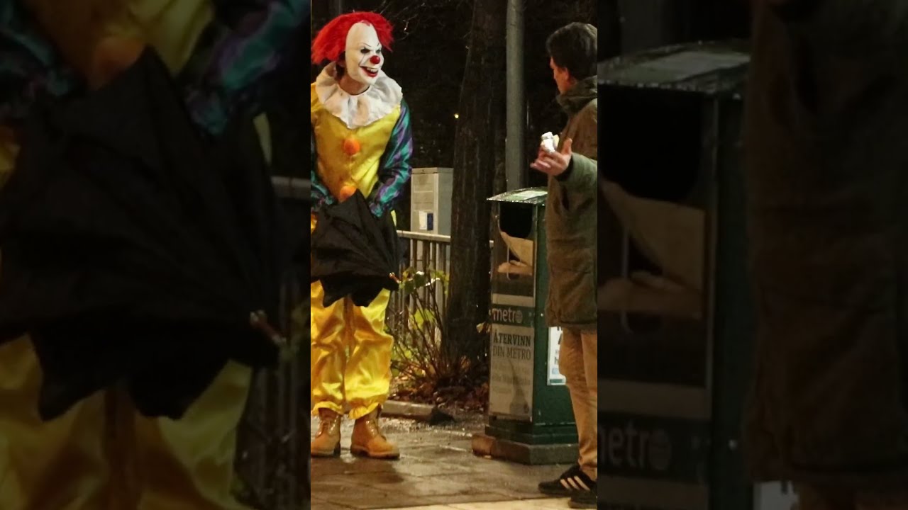 Clown Prank Gone terribly WRONG! #shorts #prank #clown #gonewrong