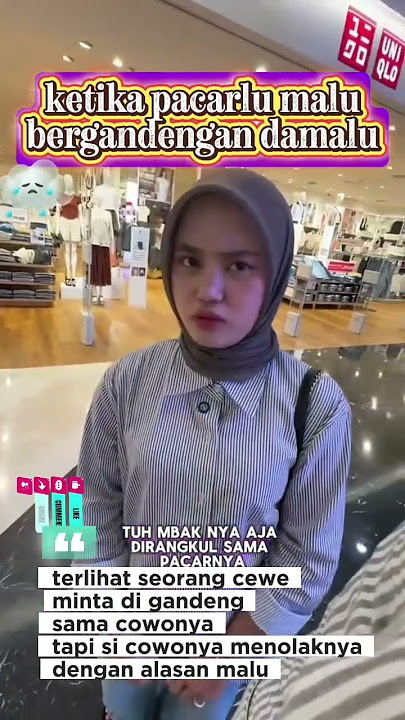 si cowonya ga peka dengan perasaan cewenya padahal dia pengen di perhatiin #shortvideo #reaction