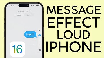 How to Send Message With a Popup Effect on iPhone | Message LOUD Effect (2023)