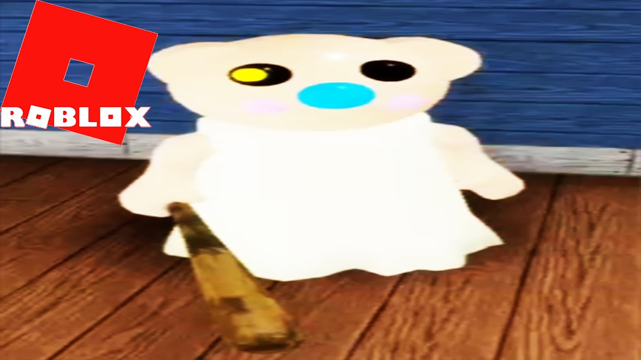How To Get Uh Oh Scary Bear Badge Uninfected Ghosty Morph In Piggy Rp Infection Roblox Youtube - roblox uh oh