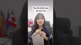 THƯ TỪ CHỐI VISA DU LỊCH ÚC