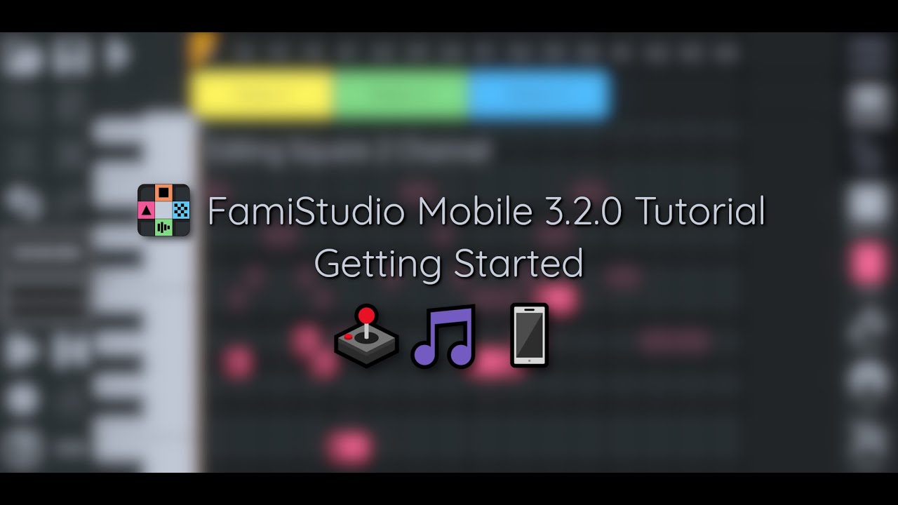 Fami Studio FamiStudio Mobile 3.2.0 Tutorial - Getting Started - YouTube