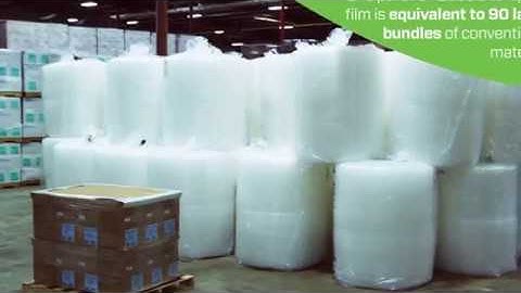 New Air Inflated bubble wrap system - bubble wrap on demand