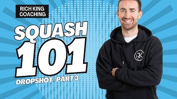 SQUASH BASICS | Dropshot part 3 - backhand