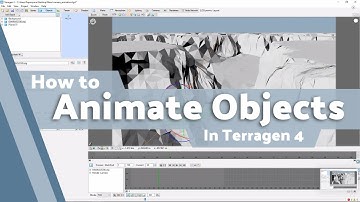 Terragen 4 Basics: Animating Objects