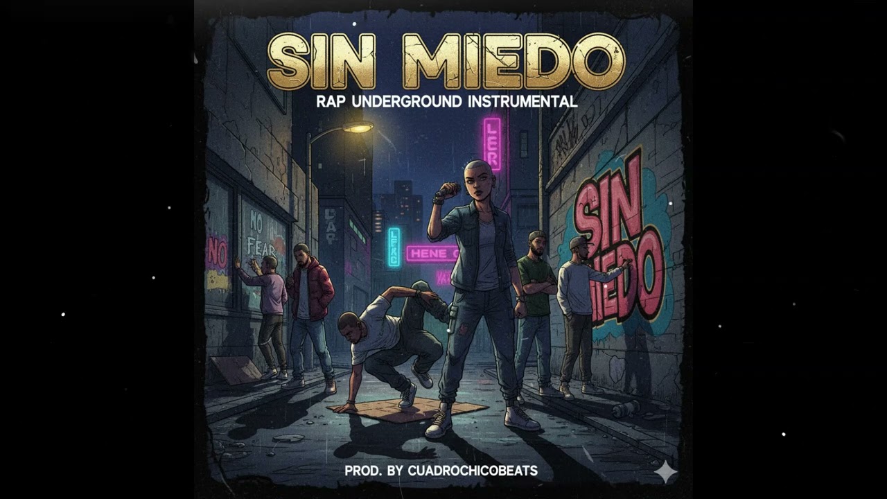 instrumental de rap "sin miedo" uso libre 2025