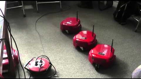 Formation Control of Amigo Robots