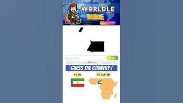Guess the Country in 20 Sec | Learn #Geography | Worldle Aug 24