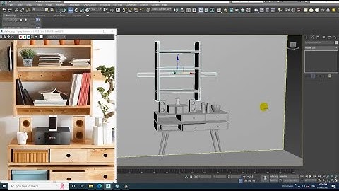 3DsMax Tutorials, Learn 3D Modeling  Stylish Shelves in interior Design from Scratch in 3dsmax ( P2)