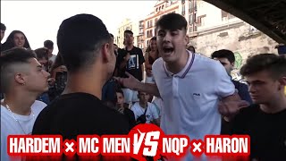 HARDEM y MC MEN vs NQP y HARON *BATALLON DEL SIGLO* | ÚLTIMA KINGSIZE MÁLAGA