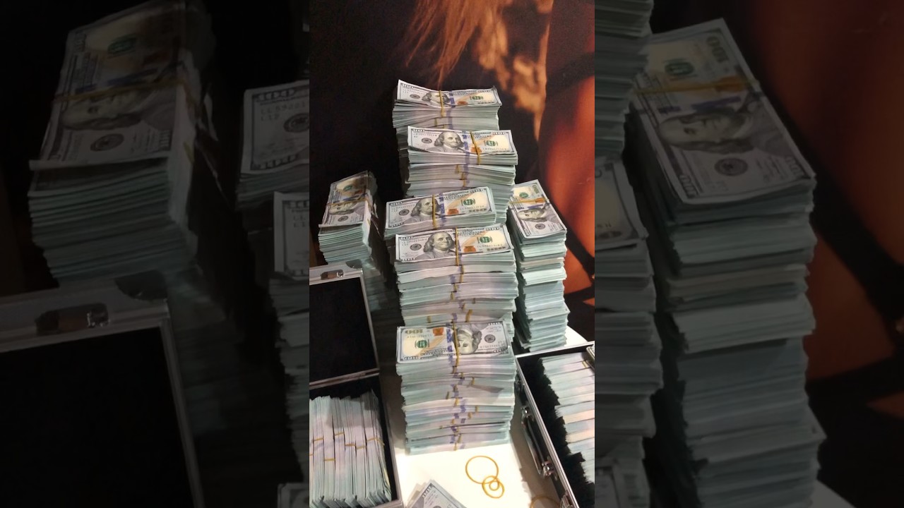 💵Nice 5.4 Million Dollars Cash Money 