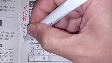 No Additional today! (#1772) Only one Medium Sudoku puzzle. 10-19-2020