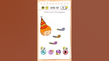 Brain Test Level 127 Solved | Which One Is the longest? #shorts