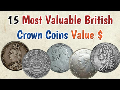 Most Expensive British Crown Coins | UK Most Valuable Classic Coins Value | Rare Old Coins