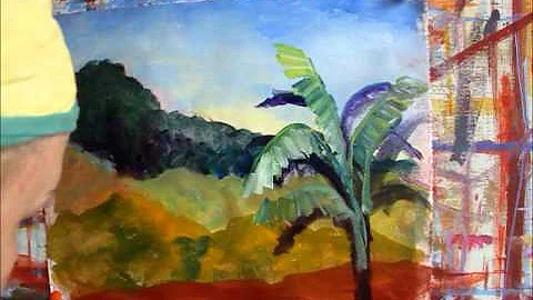 Susan Mains Art School 10 Landscape The Banana Tree