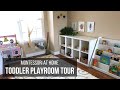 MONTESSORI TODDLER PLAYROOM TOUR