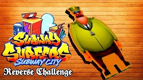 Reverse Challenge of Subway City and Unlocking Guard Board!!😎😎@subwaysurfers #gaming #longvideo