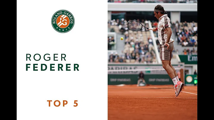 Roger Federer top 5 ! | Roland Garros 2019