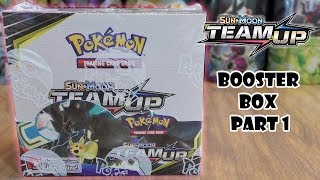 team up booster box release date Opening a Pokemon Box! legal coin We opened a whole case