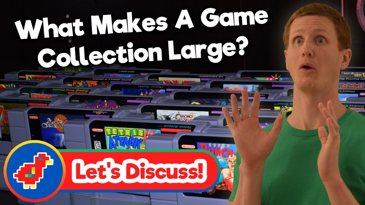  Discussion What Makes A Game Collection Large Retro Bird YouTube