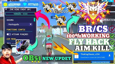 THE KING CHEATS v154 - 155 | NEW HACK 2025 | THE KING X APK MOD MENU | HG CHATS HACK | FF INJECTOR 💀