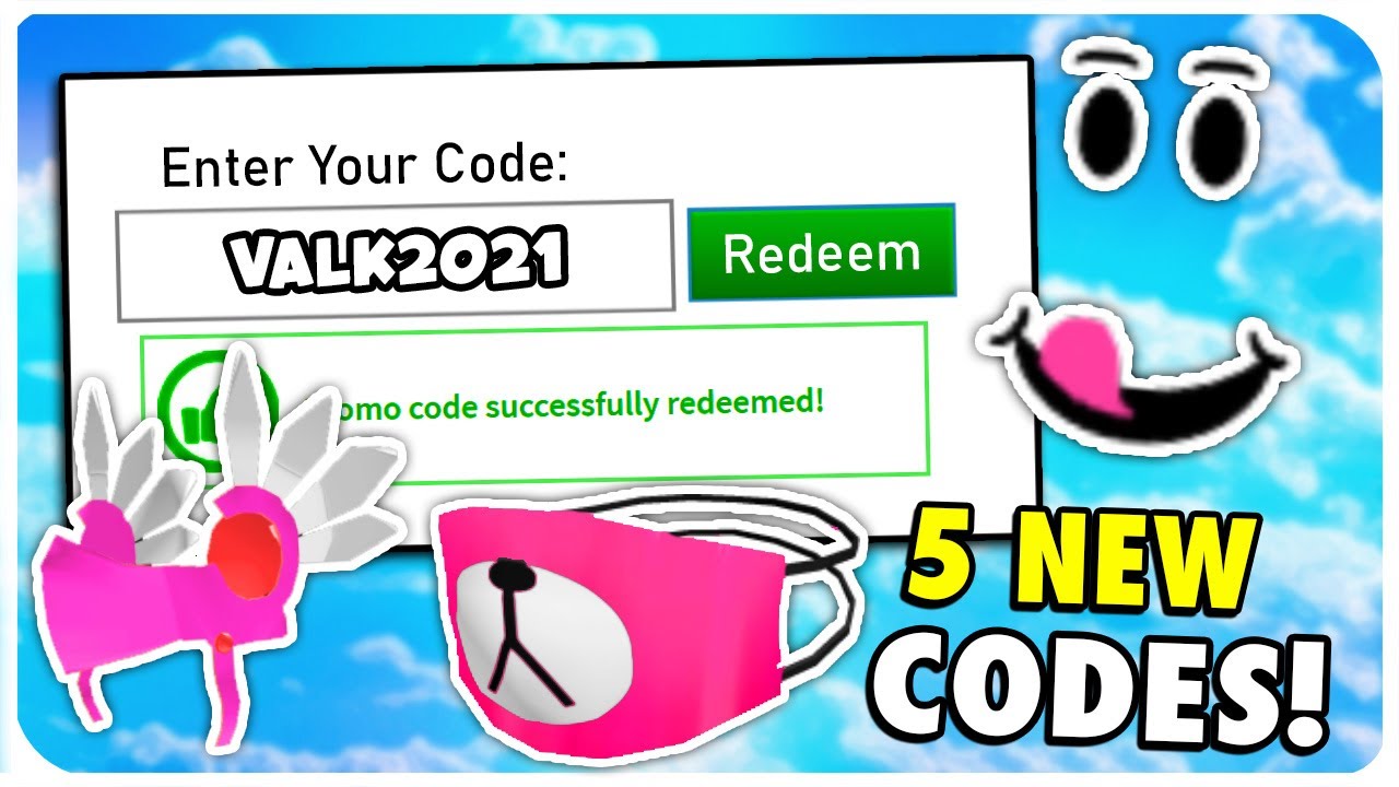 2021 *ALL 5 NEW* ROBLOX PROMO CODES! OCTOBER (WORKING)