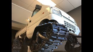 Match Highlights Suzuki Carry Tracked Mini Truck "Project Hotaka" Part 1