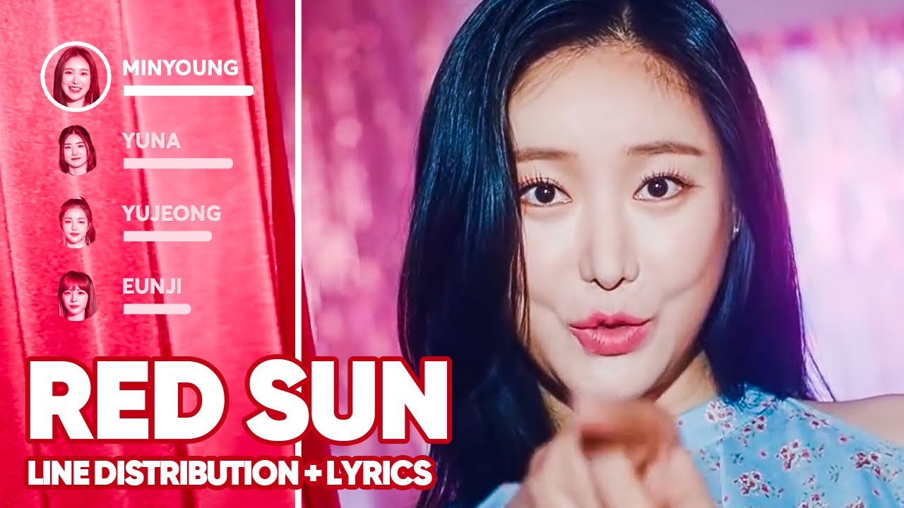 Brave Girls - RED SUN (Line Distribution + Lyrics Color Coded) PATREON ...