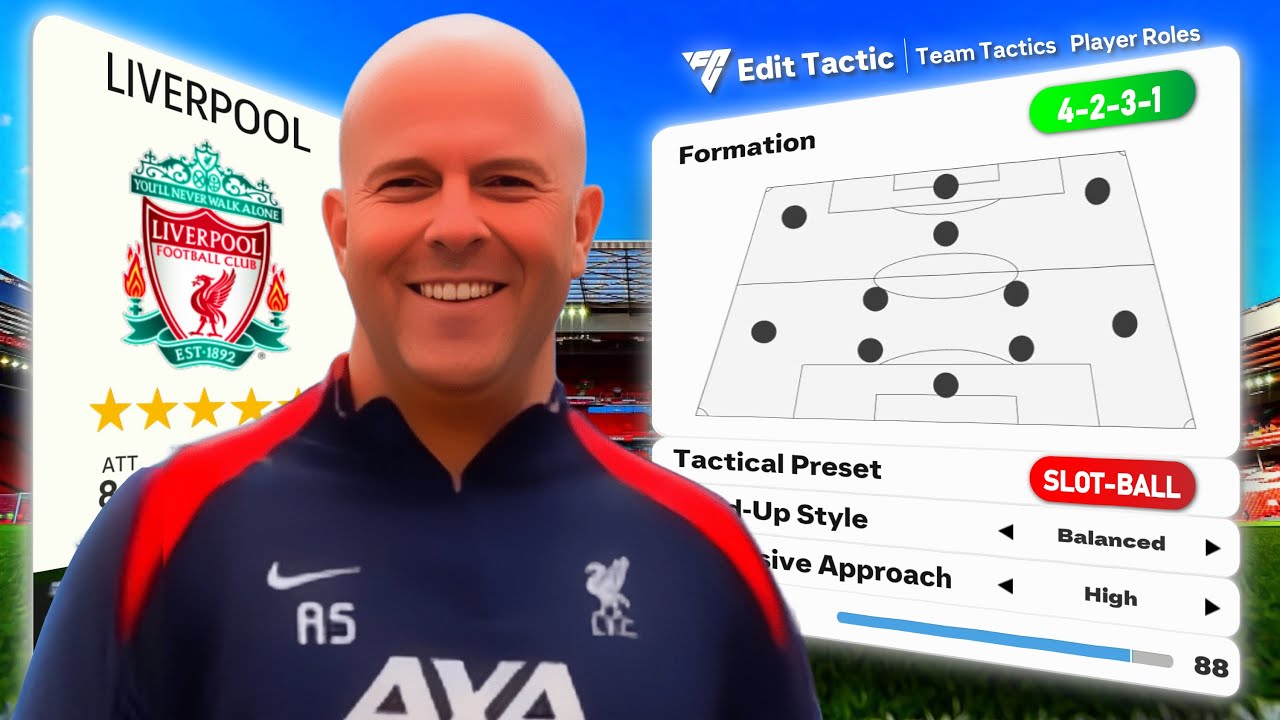 nguoi cha phu quy tap 15 🔴⚪ MASTERING ARNE SLOTS LIVERPOOL 4-2-3-1 TACTICS IN FC 25! ⚽️✨
