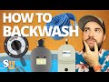 How to backwash a pool filter the right way  swim university