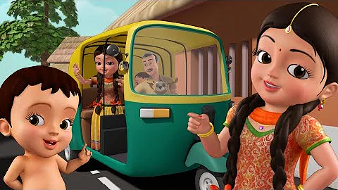 ऑटोरिक्शा आ गया - Auto rickshaw Song | Hindi Rhymes for Children | Infobells
