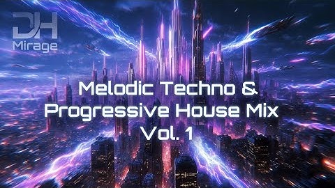 Journey Through the Cosmic City | Melodic Techno & Progressive House Mix | DH Mirage Vol. 1