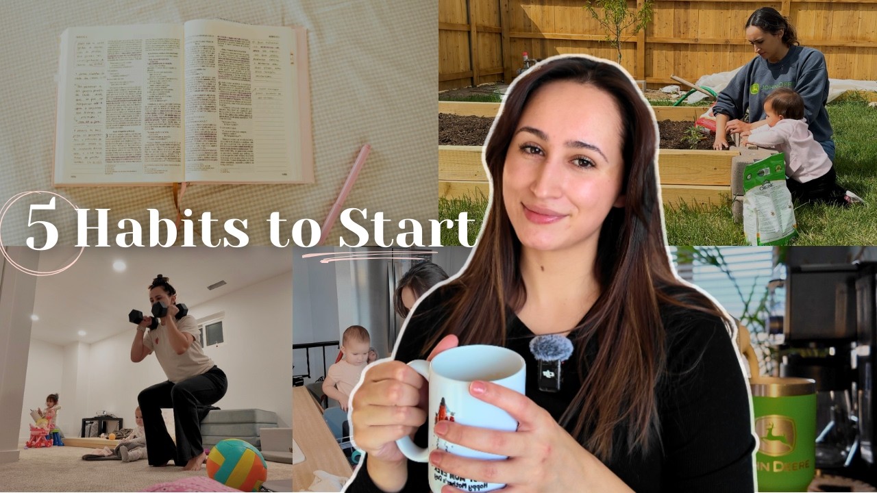 How to Be Productive as a Christian Mom (5 Proverbs 31 Habits)