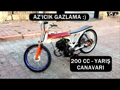YARIŞ MOTORU (200cc) / MİNİK GAZLAMA / EGZOS