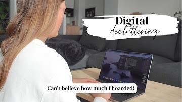 Digital Decluttering | Organize Your Files, Delete Your Emails, And Declutter Your Digital Space