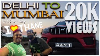 DELHI TO MUMBAI In 22Hrs | Delhi Mumbai Expressway in SCORPIO N